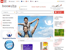 Tablet Screenshot of beeovita.com